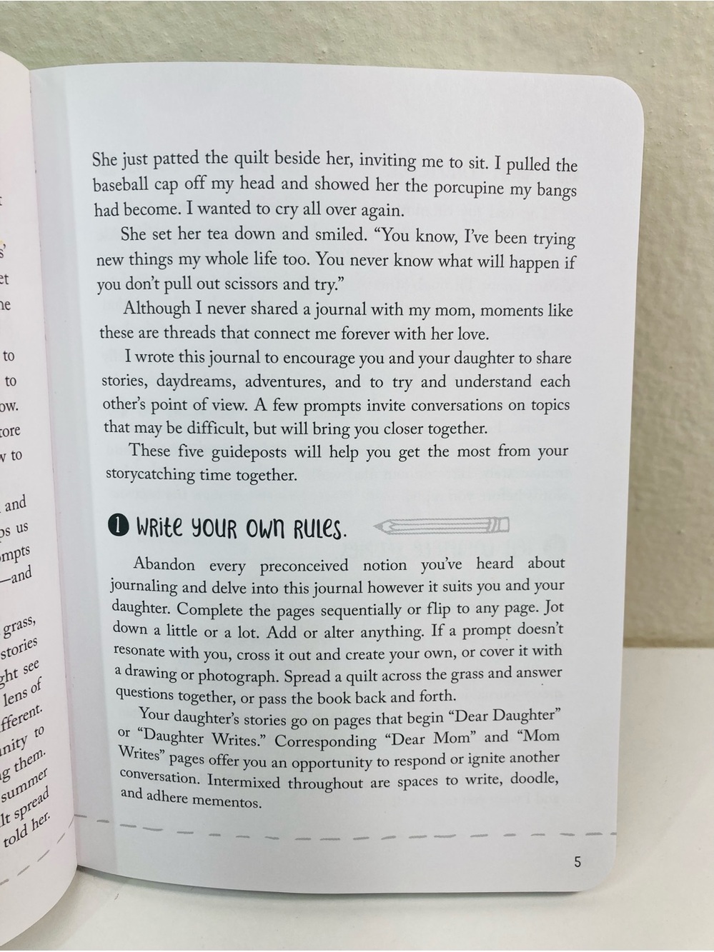 Journal: Love, Mom and Me: A Mother & Daughter Keepsake Journal - Picture 10 of 14